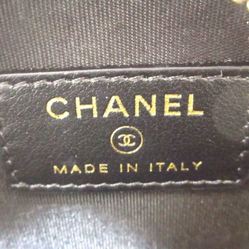 Chanel Cc Filigree Black Leather Wallet (Pre-Owned) - Picture 5 of 6